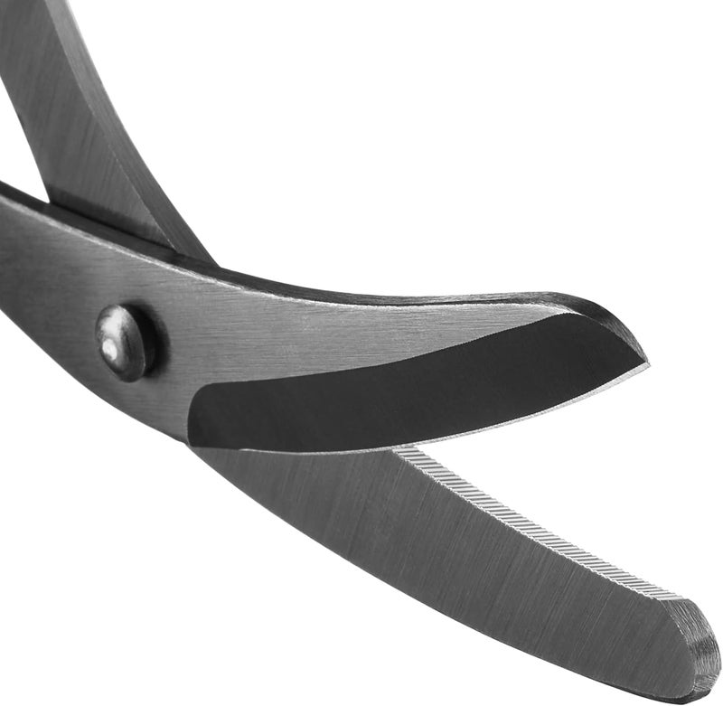 Xshear Mini 6" Trauma and Nurse's Shear. Razor sharp and compact scissors, perfect for EMTs, doctors, ICU, wound care and bandages (Purple) - Image 3